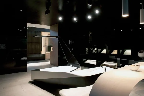 Bild: Leistungsshow von Hasenkopf auf der BAU 2011 – Duschkombination Hydra macht Zukunftsvision erlebbar