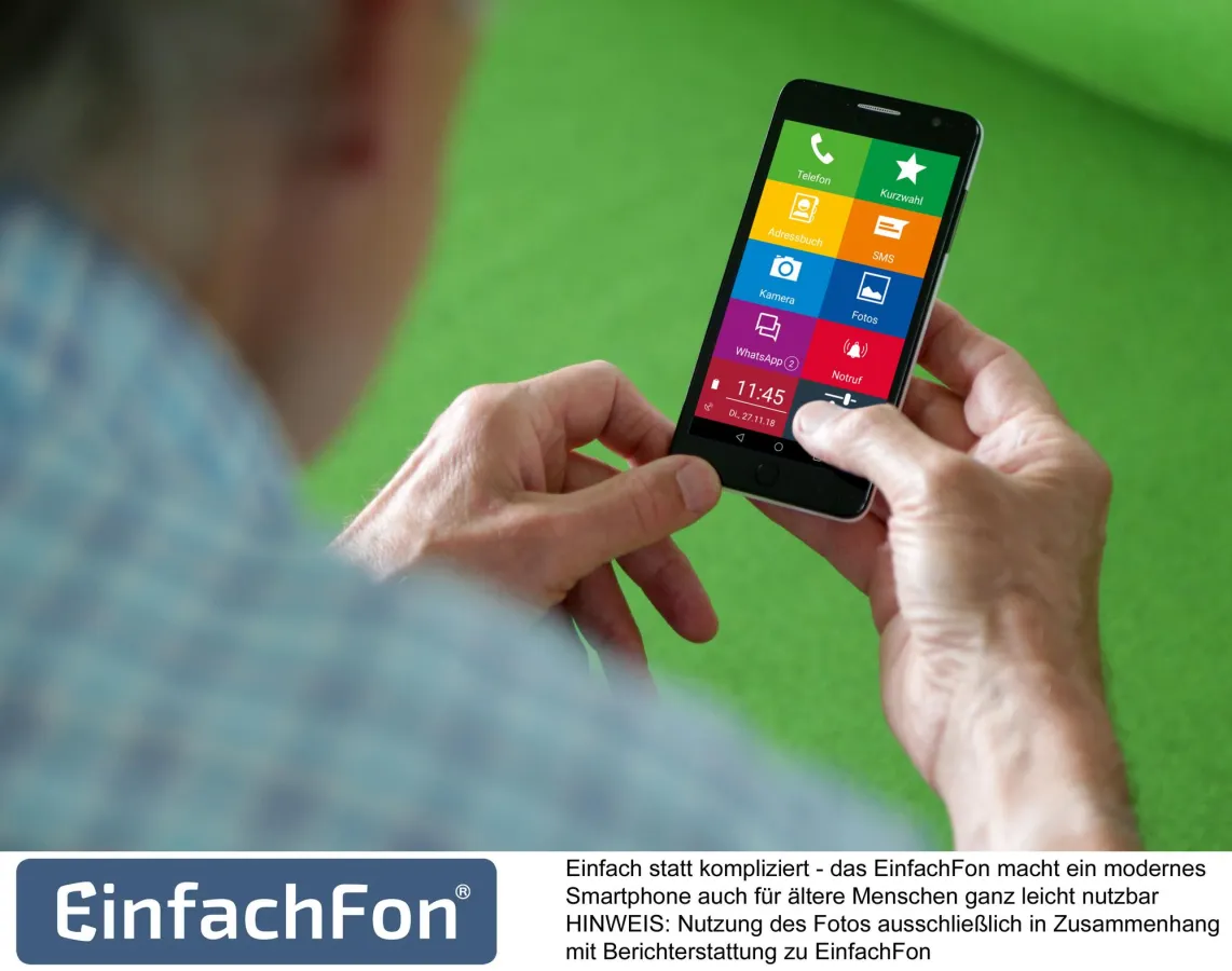 EinfachFon - DAS Smartphone für Senioren