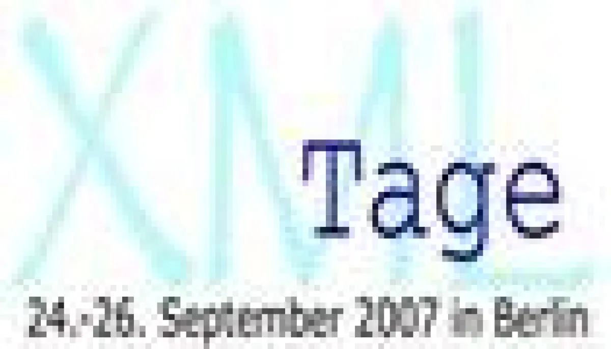 Logo der XML-Tage in Berlin 2007