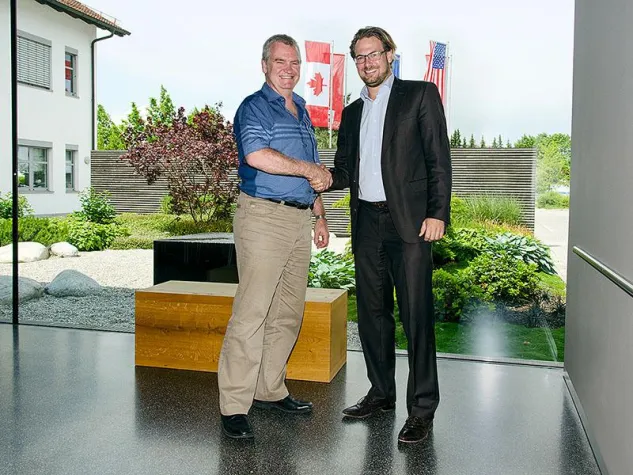 Bild: Exklusivvertrag zwischen LASER COMPONENTS und Gentec-EO