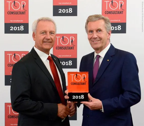 Bild: Vertriebsberatung Peter Schreiber & Partner als „Top Consultant“ ausgezeichnet