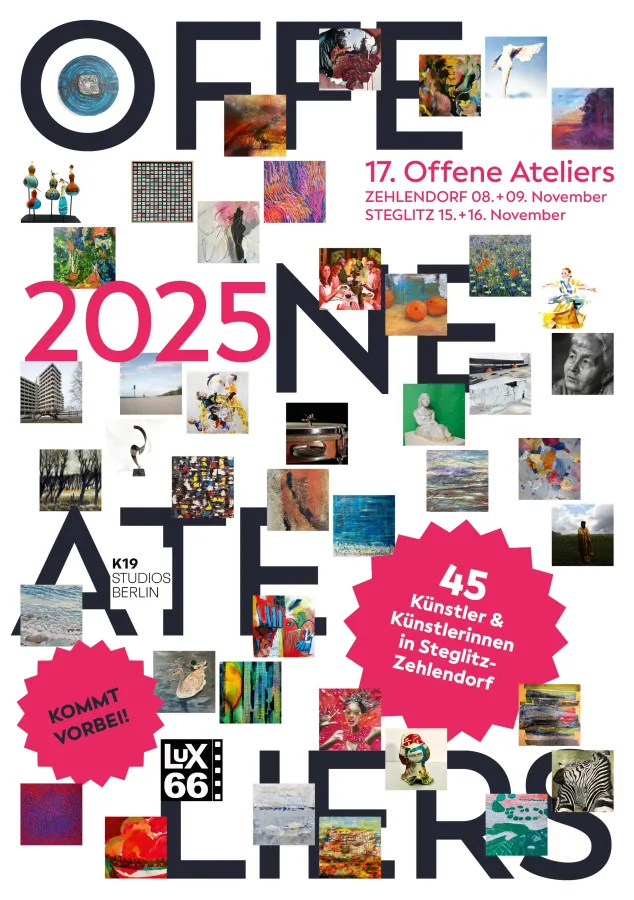 17. Offene Ateliers Steglitz-Zehlendorf 2025 (© Offene Ateliers Steglitz-Zehlendorf)