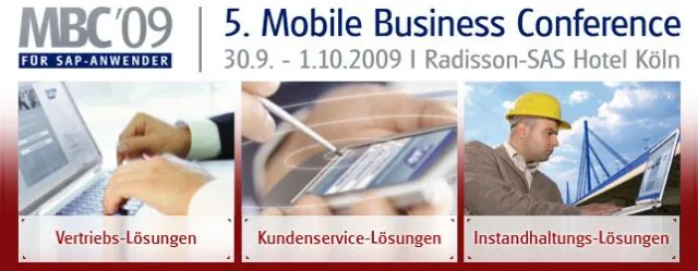 Bild: 5. Mobile Business Conference für SAP-Anwender - Praxisforum für mobile Lösungsszenarien im SAP Umfeld