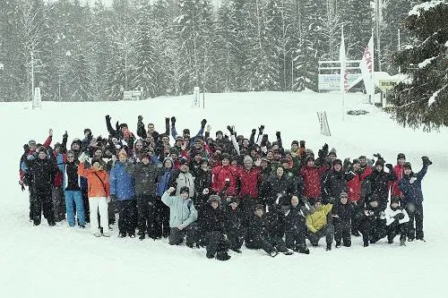 ROCKWOOL-Kunden feierten das Meisterdach Bild: ROCKWOOL-Kunden feierten das Meisterdach