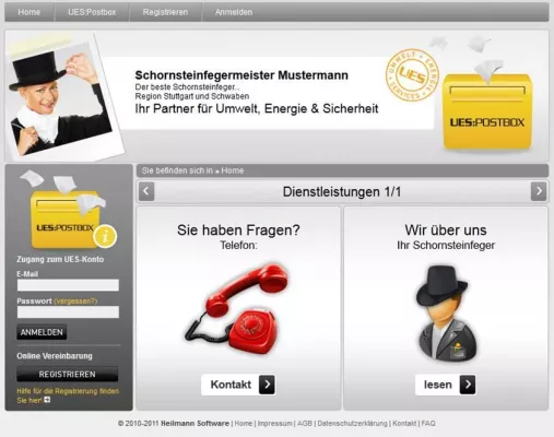 Bild: Internet Office Basic das neue Produkt von Heilmann Software