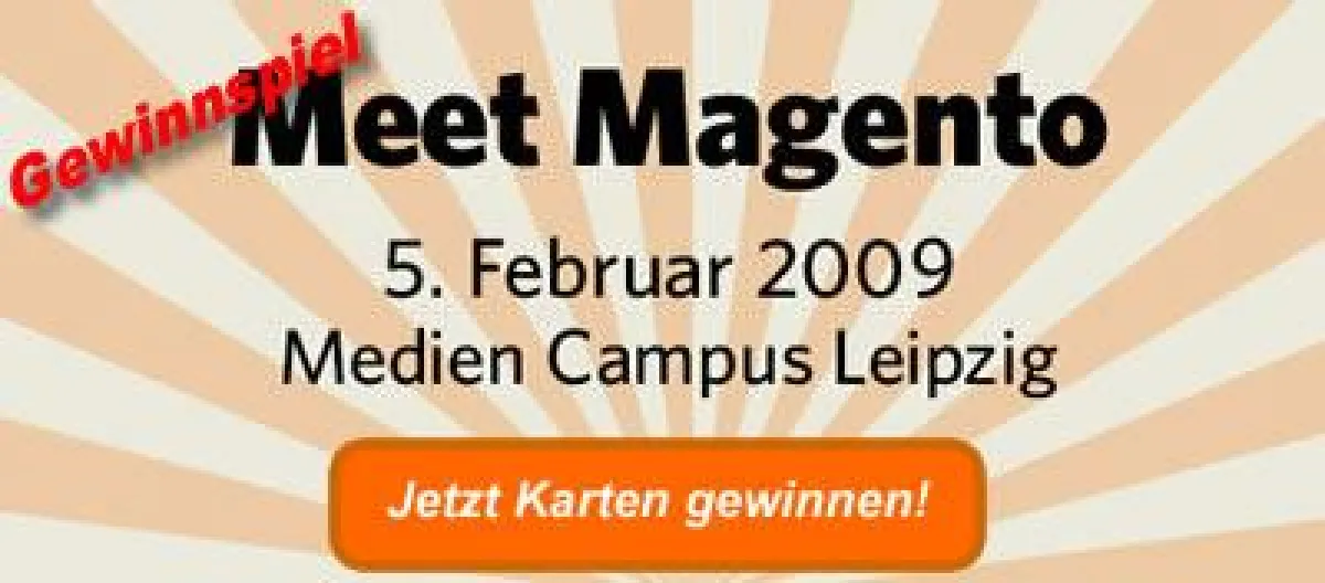 10 Eintrittskarten für Meet Magento gewinnen!