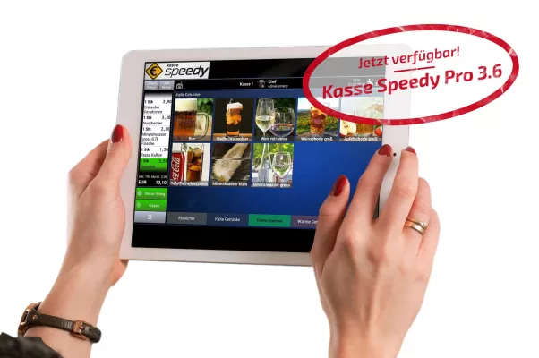 Bild: Kasse Speedy Pro Version 3.6 mit zahlreichen Zusatzmodulen und Neuerungen