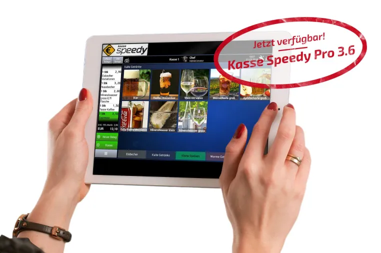 Bild: Kasse Speedy Pro Version 3.6 mit zahlreichen Zusatzmodulen und Neuerungen