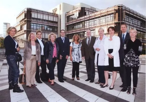 Bild: BUSINESSaktiv besucht die Rheinische Post in Düsseldorf