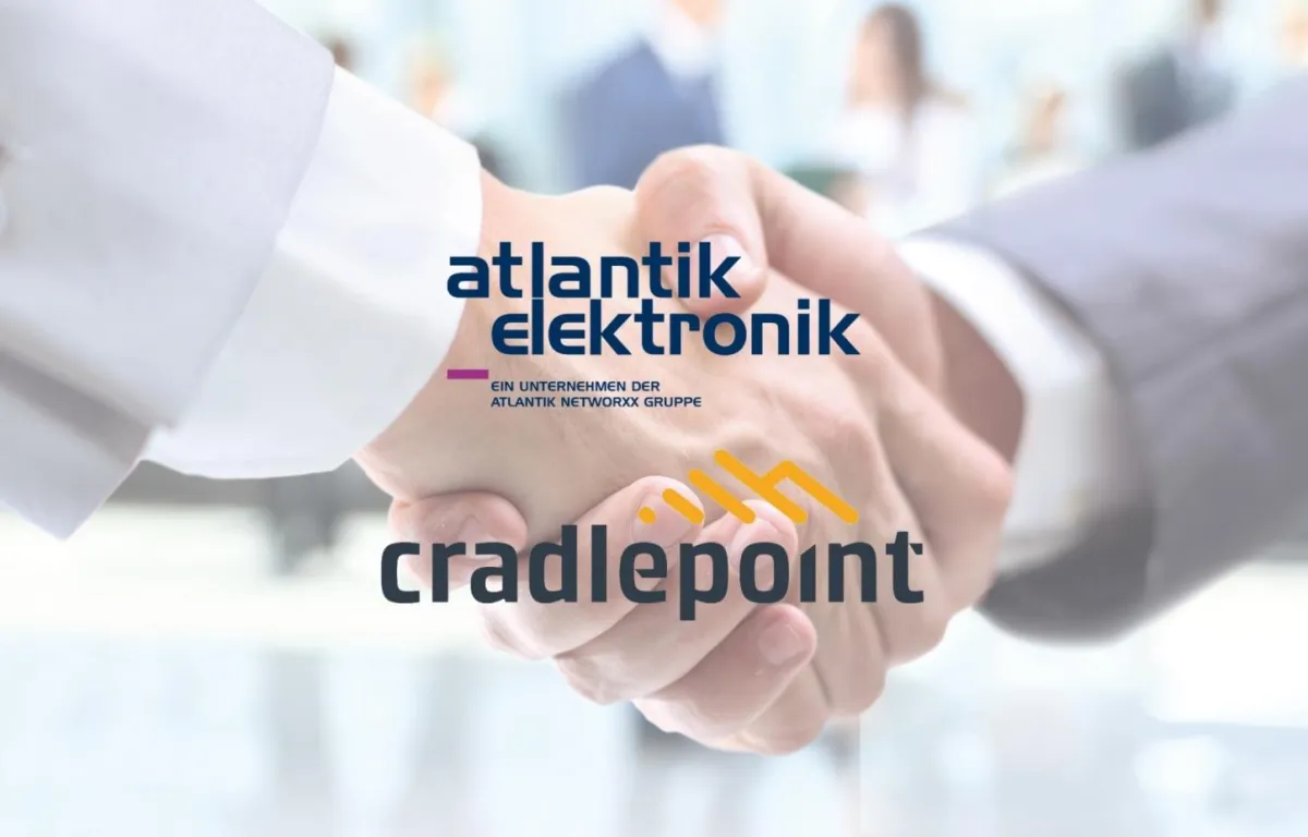 Cradlepoint und Atlantik Elektronik unterzeichnen Reseller Vertrag für EMEA