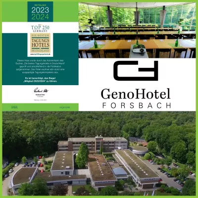 Bild: Das GenoHotel Forsbach gehört zu den besten Tagungshotels in Deutschland