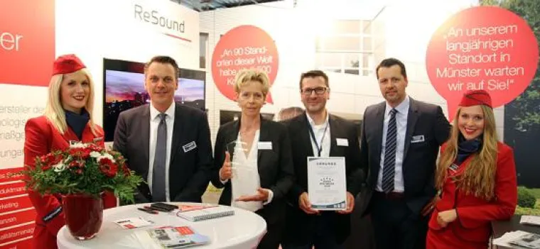 Bild: GN ReSound: Tolles Team für smarte Hörgeräte überzeugt auf Jobmesse Münsterland