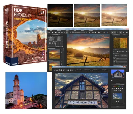 Bild: Neue Fotosoftware HDR projects 5 für Fotografie in High Quality
