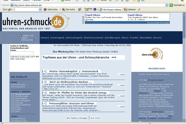 Bild: uhren-schmuck.de bald noch besser!