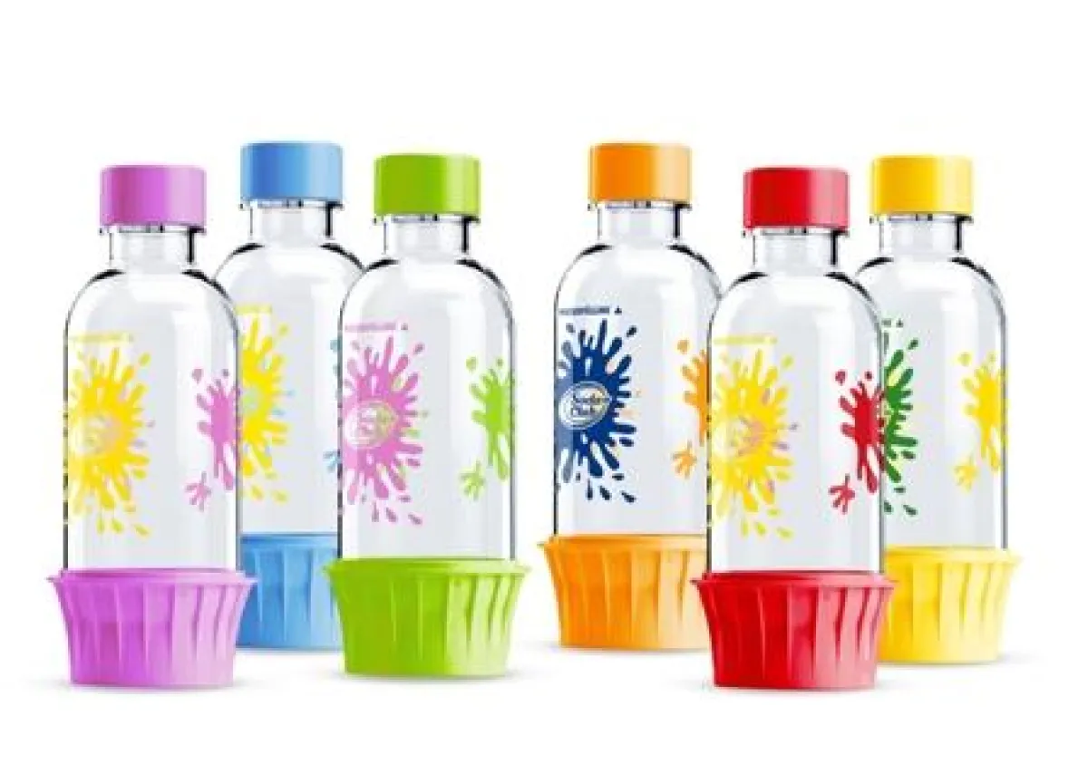 Die O,5-Liter PET-Flaschen in neuem Design