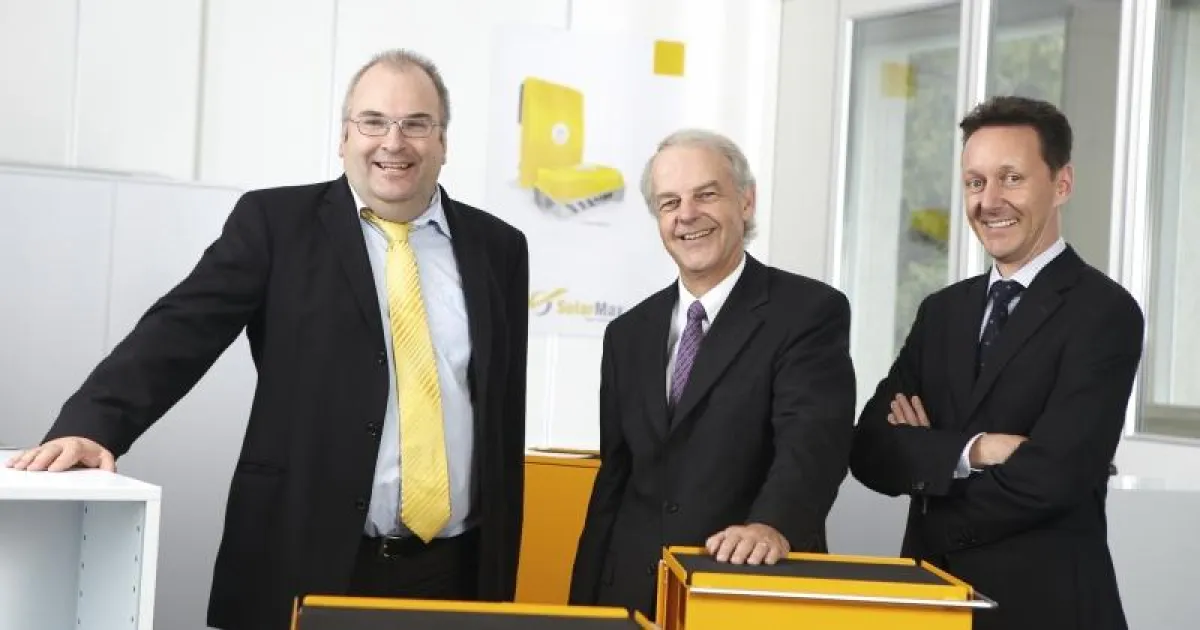 v.l.n.r. Christoph von Bergen, Christoph Biedermann, Dr. Martin Zwyssig Copyright Sputnik Engineering AG