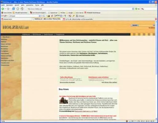 Bild: Holzbau und Holzhäuser online