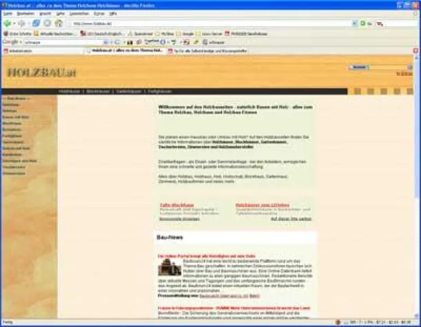 Holzbau und Holzhäuser online Bild: Holzbau und Holzhäuser online