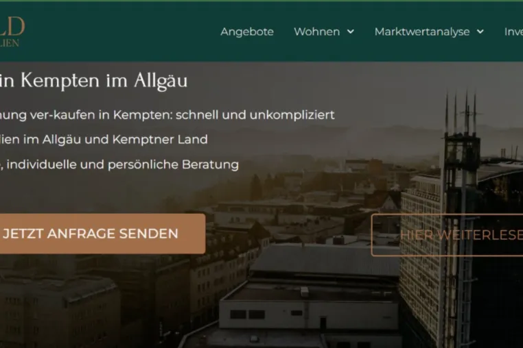 Bild: Hold Immobilien: Ihr zuverlässiger Immobilienmakler in Kempten und Umgebung.