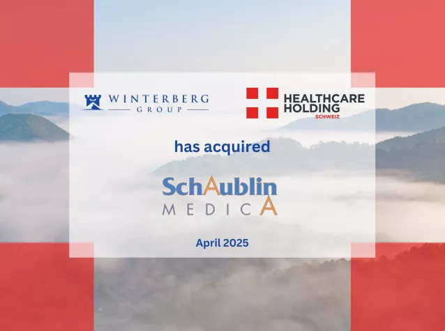 Bild: Healthcare Holding Schweiz erwirbt Schaublin Medica 