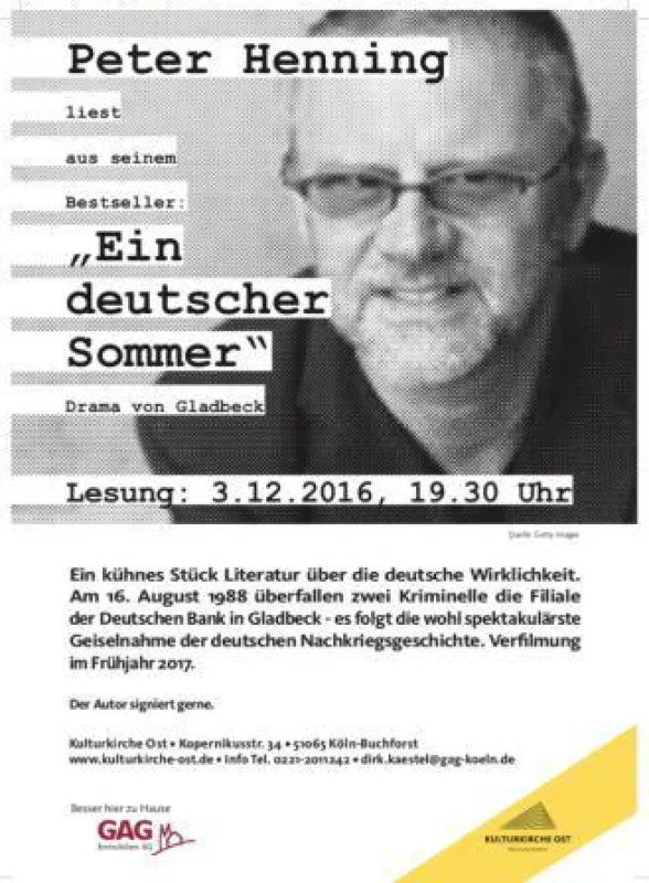 Peter Henning liest aus 