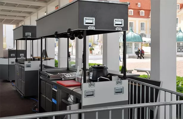 Bild: Innovative Gastro-Stände für das Ostseebad Binz