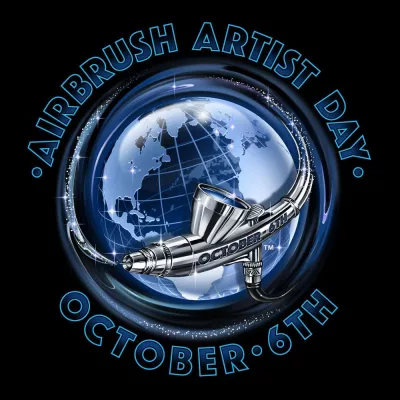 Bild: Airbrush Artist Day 2017: Erster internationaler Airbrush-Tag am 6. Oktober 2017
