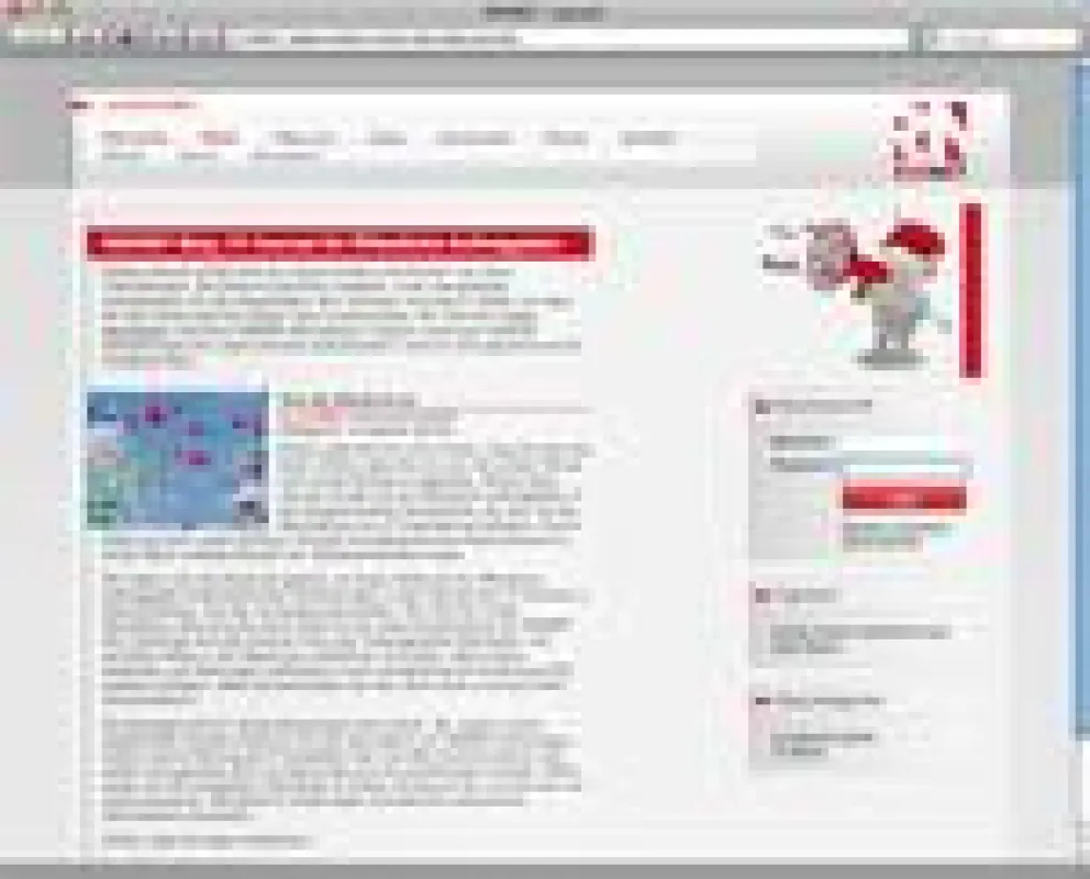Screenshot des neuen REDNET Journals