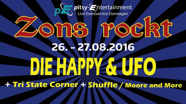 Bild: Konzert-Fünferpack mit Die Happy und UFO sowie Support auf der Zonser Freilichtbühne
