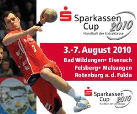 Bild: HSC 2000 Coburg misst sich beim 15. Sparkassen-Handballcup mit TuS N-Lübbecke, DHC Rheinland und Bergischer HC