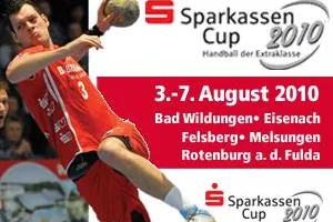 Bild: HSC 2000 Coburg misst sich beim 15. Sparkassen-Handballcup mit TuS N-Lübbecke, DHC Rheinland und Bergischer HC