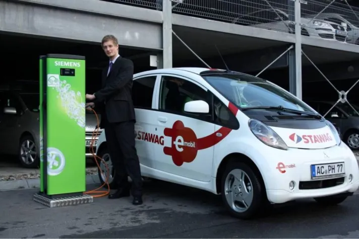 Siemens im ladenetz.de-Systembaukasten für Elektromobilität Bild: Siemens im ladenetz.de-Systembaukasten für Elektromobilität