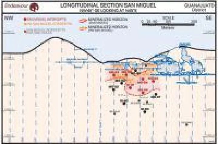 Bild: Endeavour Silver stößt auf fast 1,5 kg pro Tonne Silber