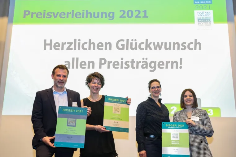 repecon: Zum 20. Mal: Die besten Tagungshotels in Deutschland sind ausgezeichnet Bild: repecon: Zum 20. Mal: Die besten Tagungshotels in Deutschland sind ausgezeichnet