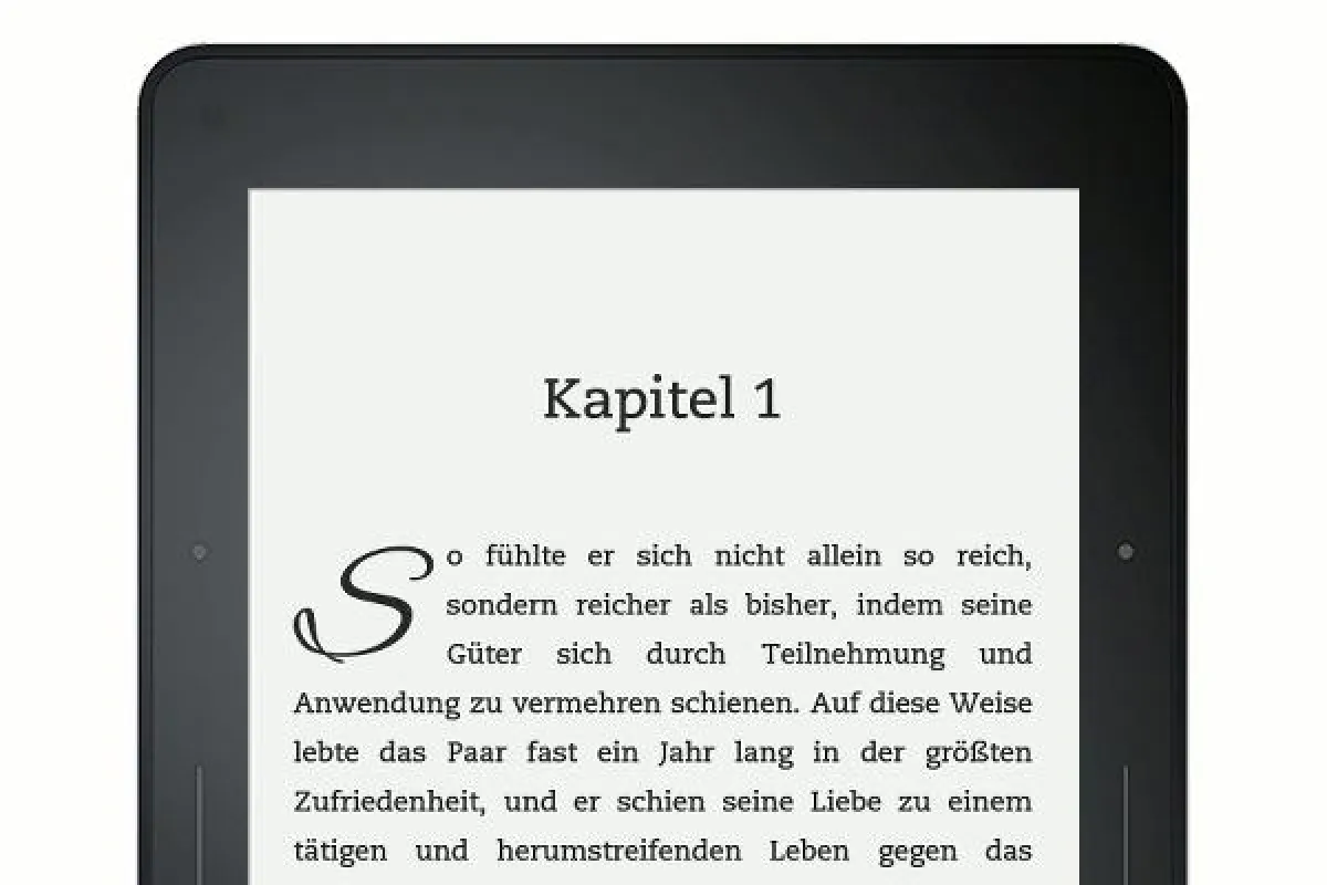Initialen/ DropCaps sehen auch in eBooks edel aus.