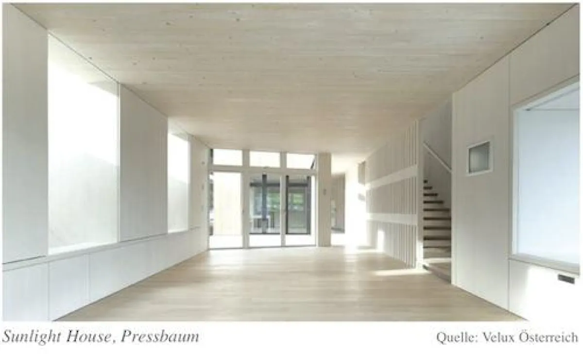 Tageslichtarchitektur  Quelle: Velux Österreich