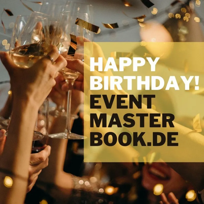 Happy birthday! AdCoach launcht EventMasterBook.de