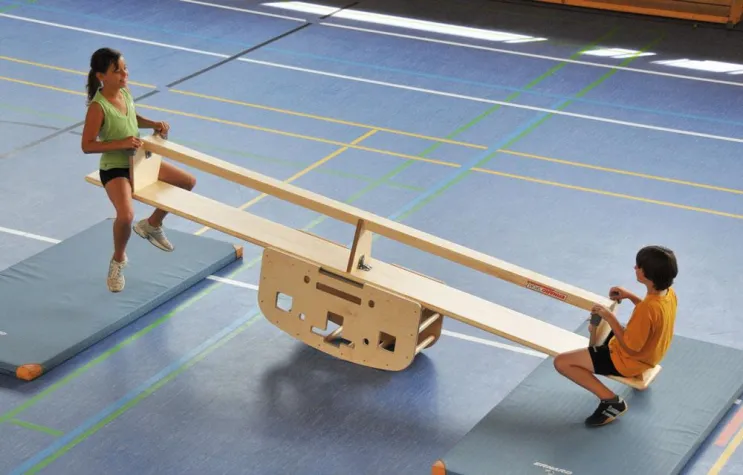 Bild: Innovation made by Erhard Sport: Die VARIO-Wippe