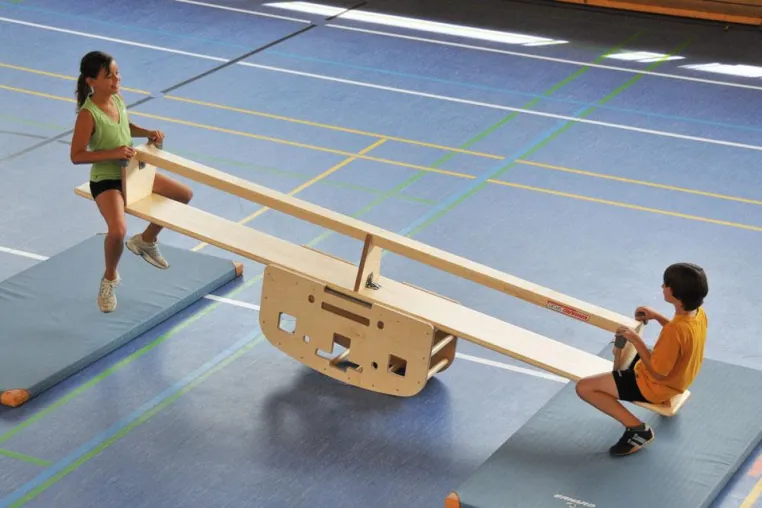 Bild: Innovation made by Erhard Sport: Die VARIO-Wippe
