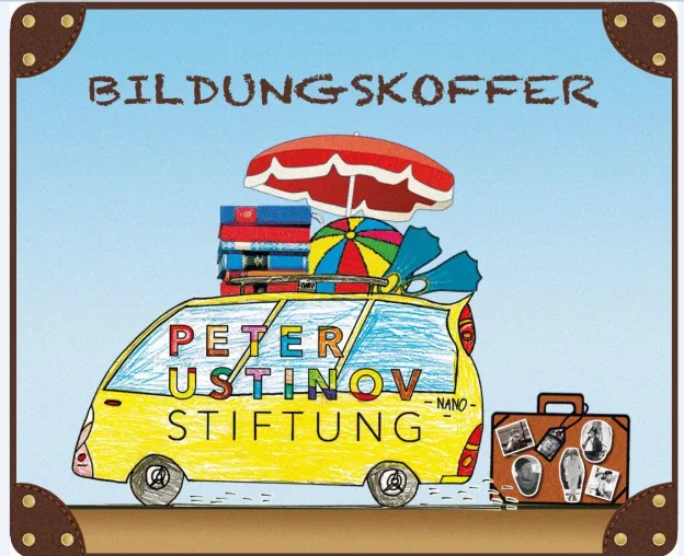 USTINOV GOES BOOK FAIR Bild: USTINOV GOES BOOK FAIR