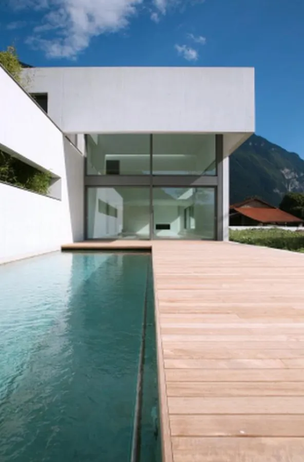 Holzterrasse unsichtbar verschraubt mit Ipe und Cumaru