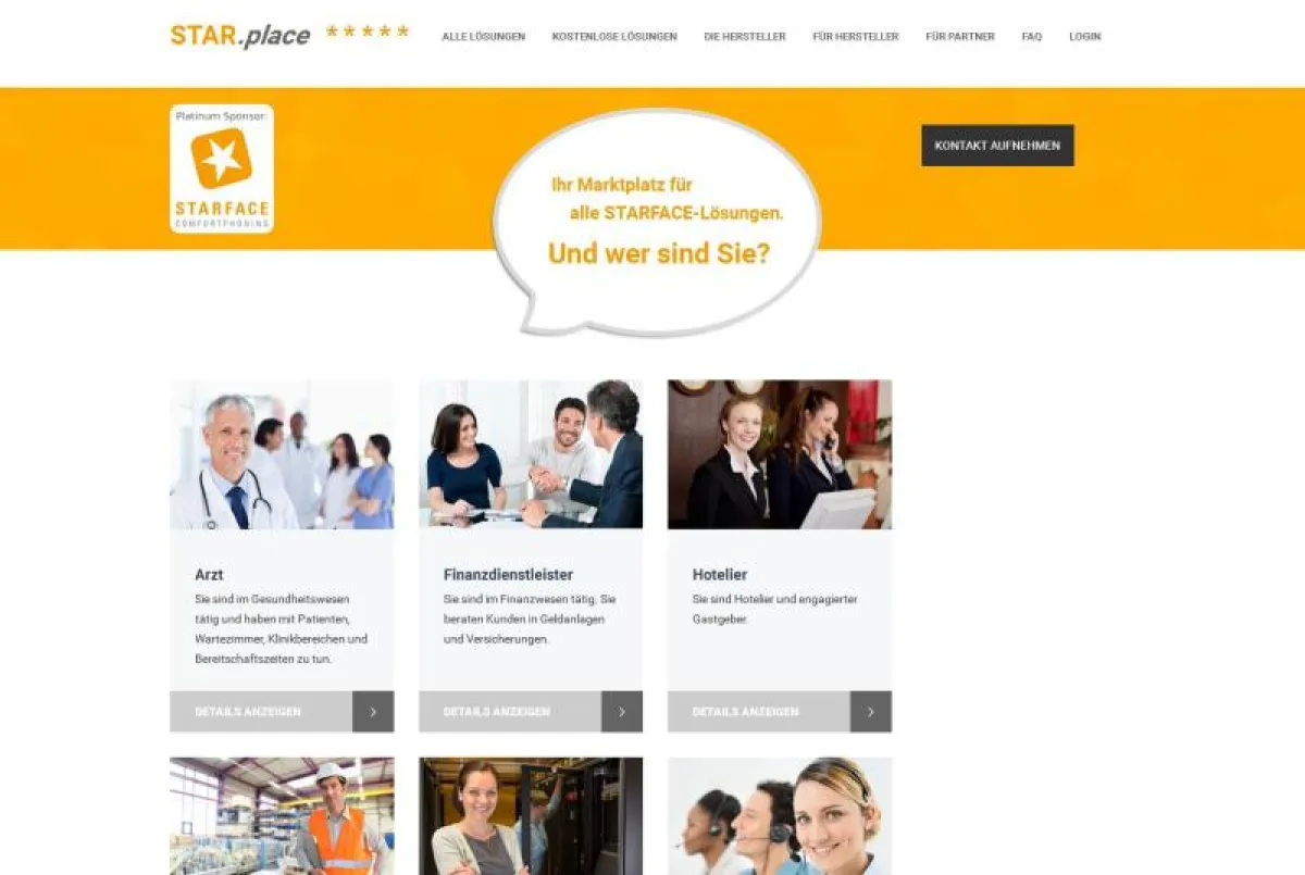 Ab sofort ist unter www.STAR.place der neue Online-Marktplatz für STARFACE Module online.