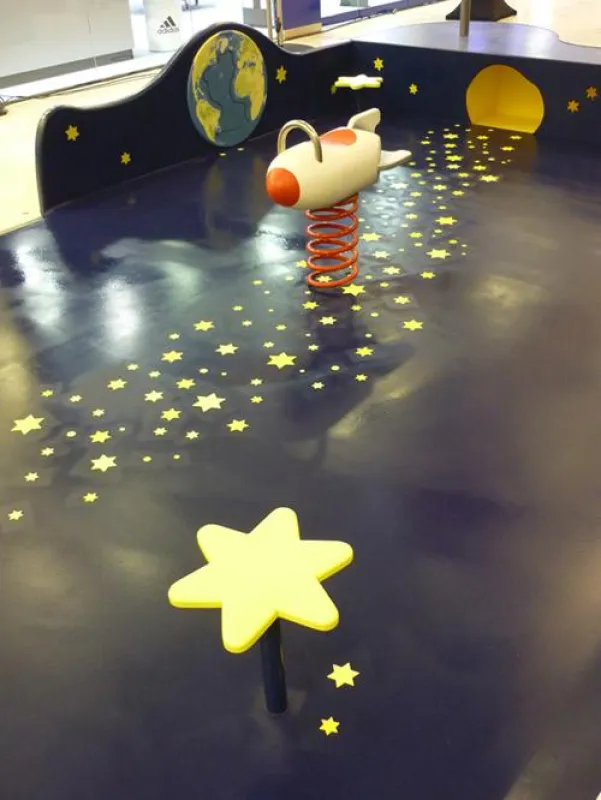 Mit Playfix Indoor lassen sich die unterschiedlichsten Gestaltungskonzepte ver-wirklichen. Der Kreativität sind keine Grenzen gesetzt.
