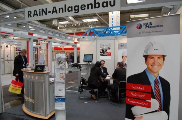 Bild: Messe-Debut geglückt - RAiN-Netzwerker zeigen sich mit Resonanz auf der Hannover Messe 2009 überaus zufrieden