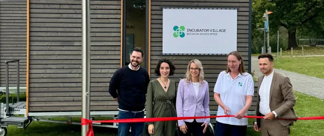Bild:  Incubator Village Beeskow bezieht zukünftigen Gründer-Campus