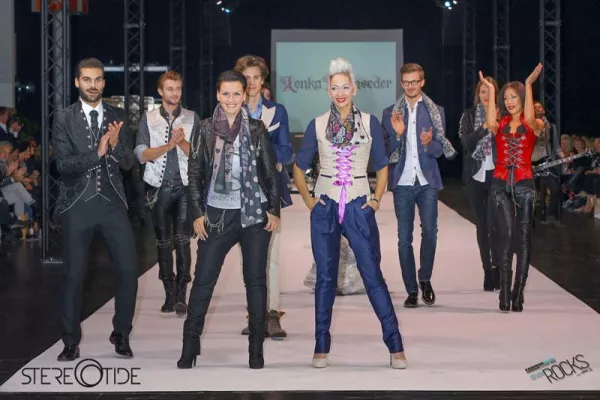 Bild: Das Highlight der 7. Fashiondays in Nürnberg: Lenka Kronseder & Stereotide rocken die Modewelt