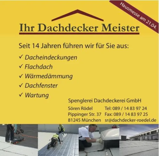 Bauherreninformationstag am 21.4.12 in Obermenzing Bild: Bauherreninformationstag am 21.4.12 in Obermenzing
