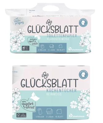 Bild: Glücksblatt: Erfolgreicher Marktstart der neuen Hygienepapier-Marke