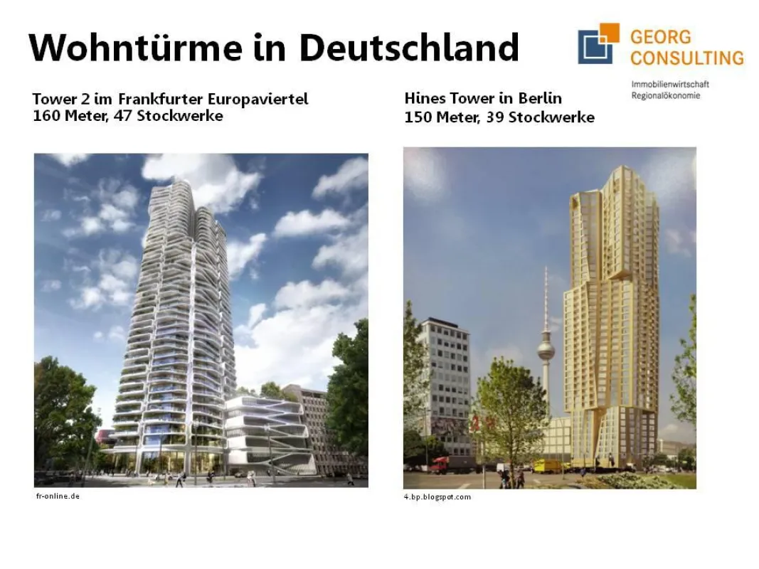 Renaissance der Wohntürme?