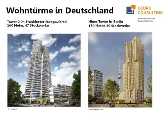Bild: Über den Wolken - Der Wohnungsmarktexperte Achim Georg über die Renaissance von Wohntürmen